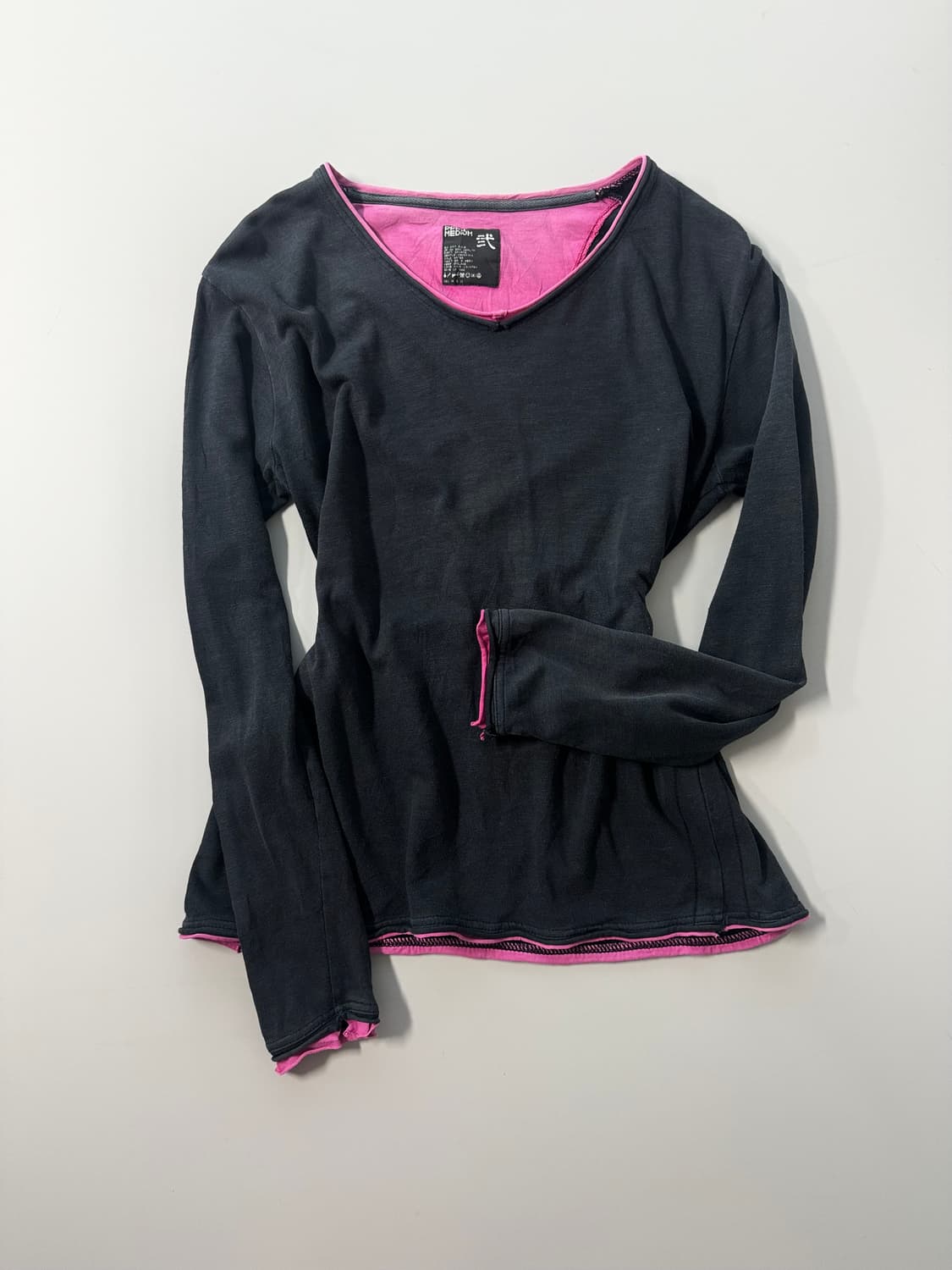 피피에프엠 레이어드 롱 슬리브 티 상품이미지1