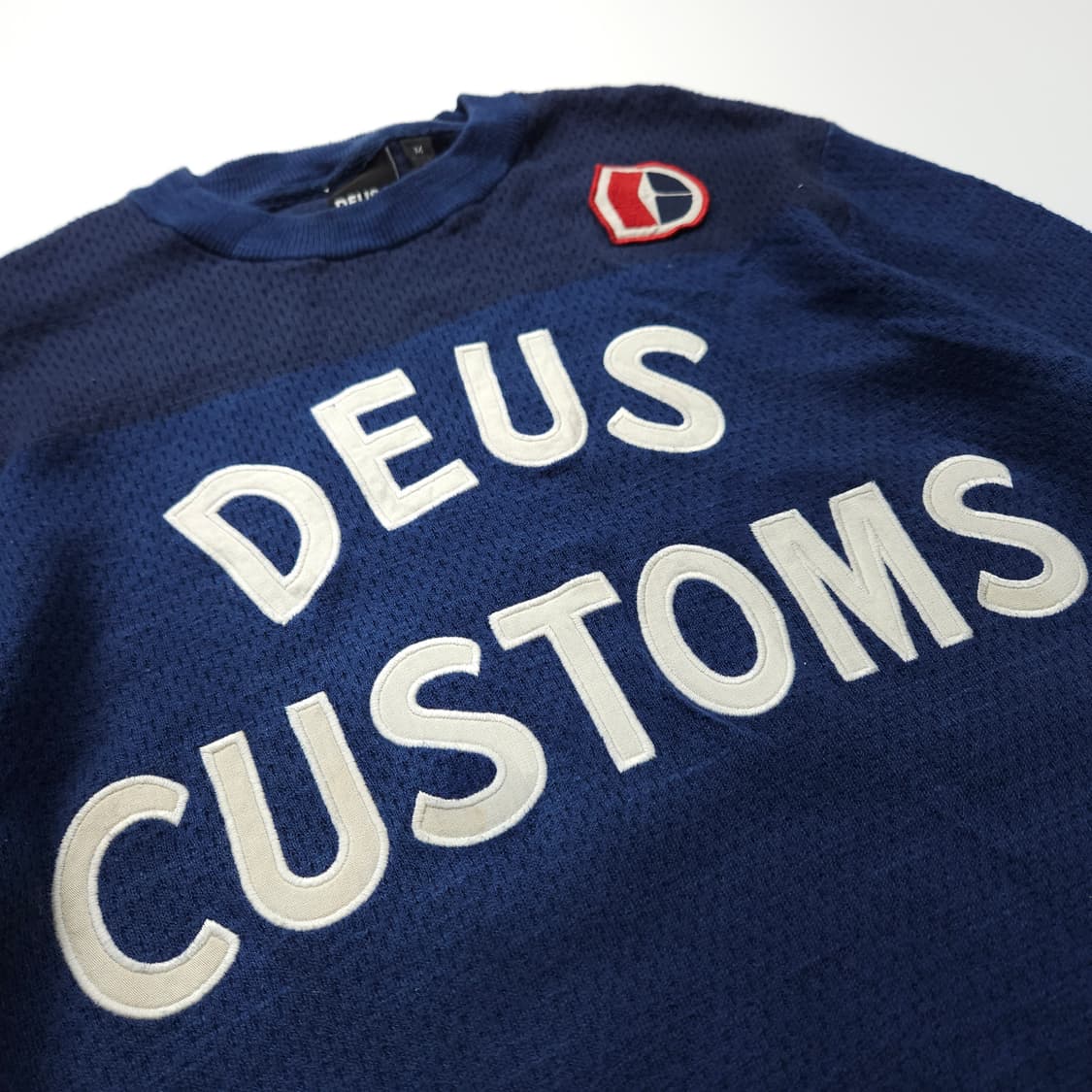 데우스 엑스 마키나 모토 X 빅로고 메쉬 니트 (M) 상품이미지3