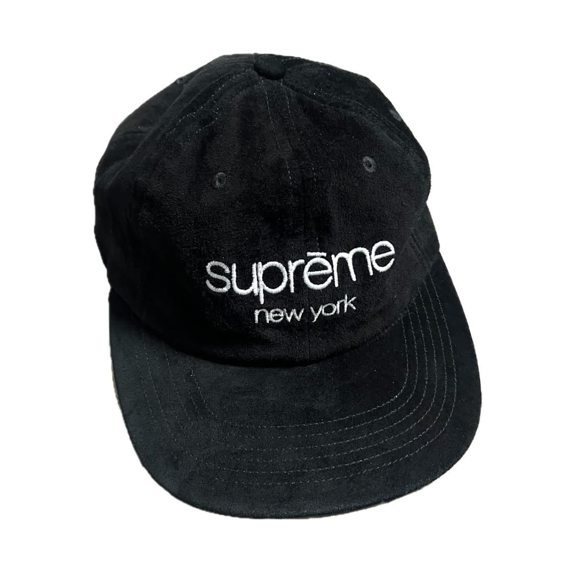 슈프림 스웨이드 캡 모자 상품이미지1