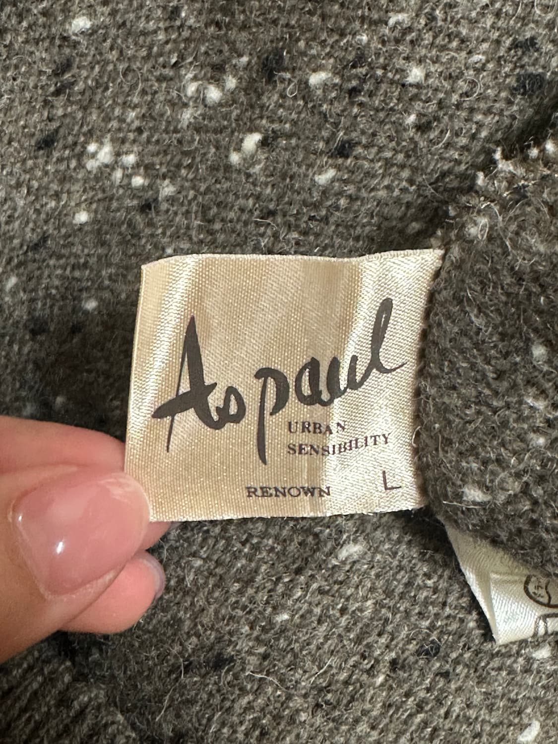 Ao paul 카라 니트 상품이미지5