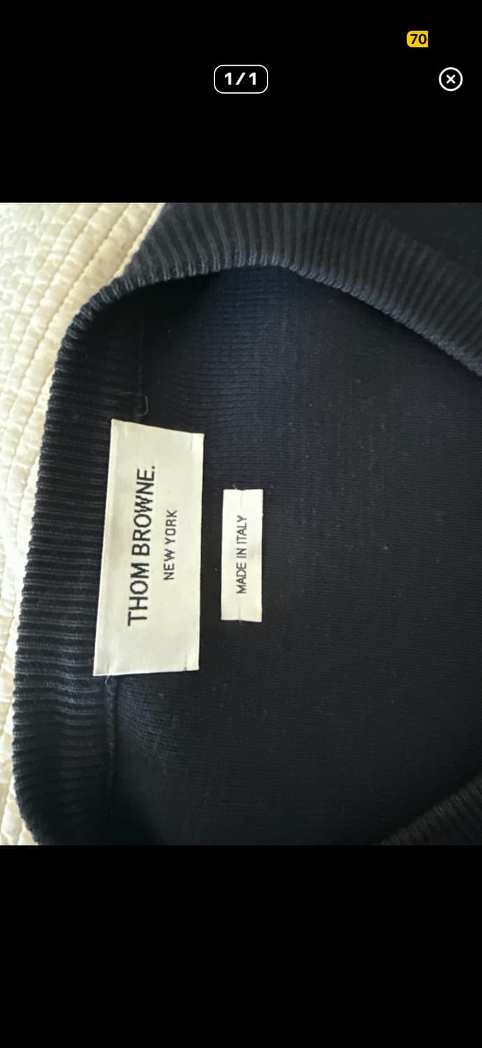 톰브라운 밀라노 스티치 니트 4 상품이미지3