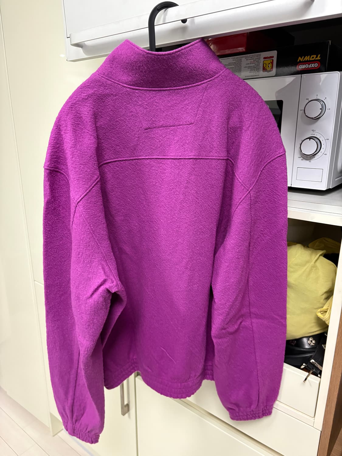 누마레 EE 커브드 하프 집업 퍼플 M 상품이미지4