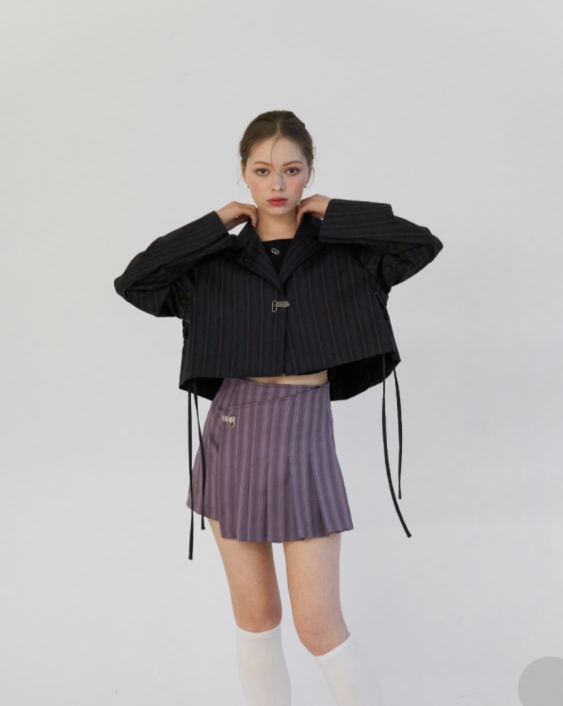 체리퀴리 플리츠 스커트 1사이즈 상품이미지3