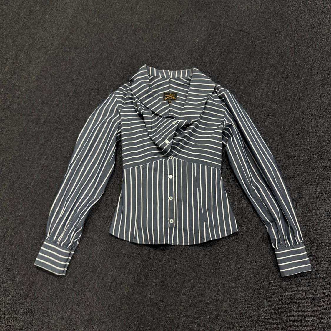 비비안웨스트우드 디테일 스트라이프 셔츠 상품이미지7