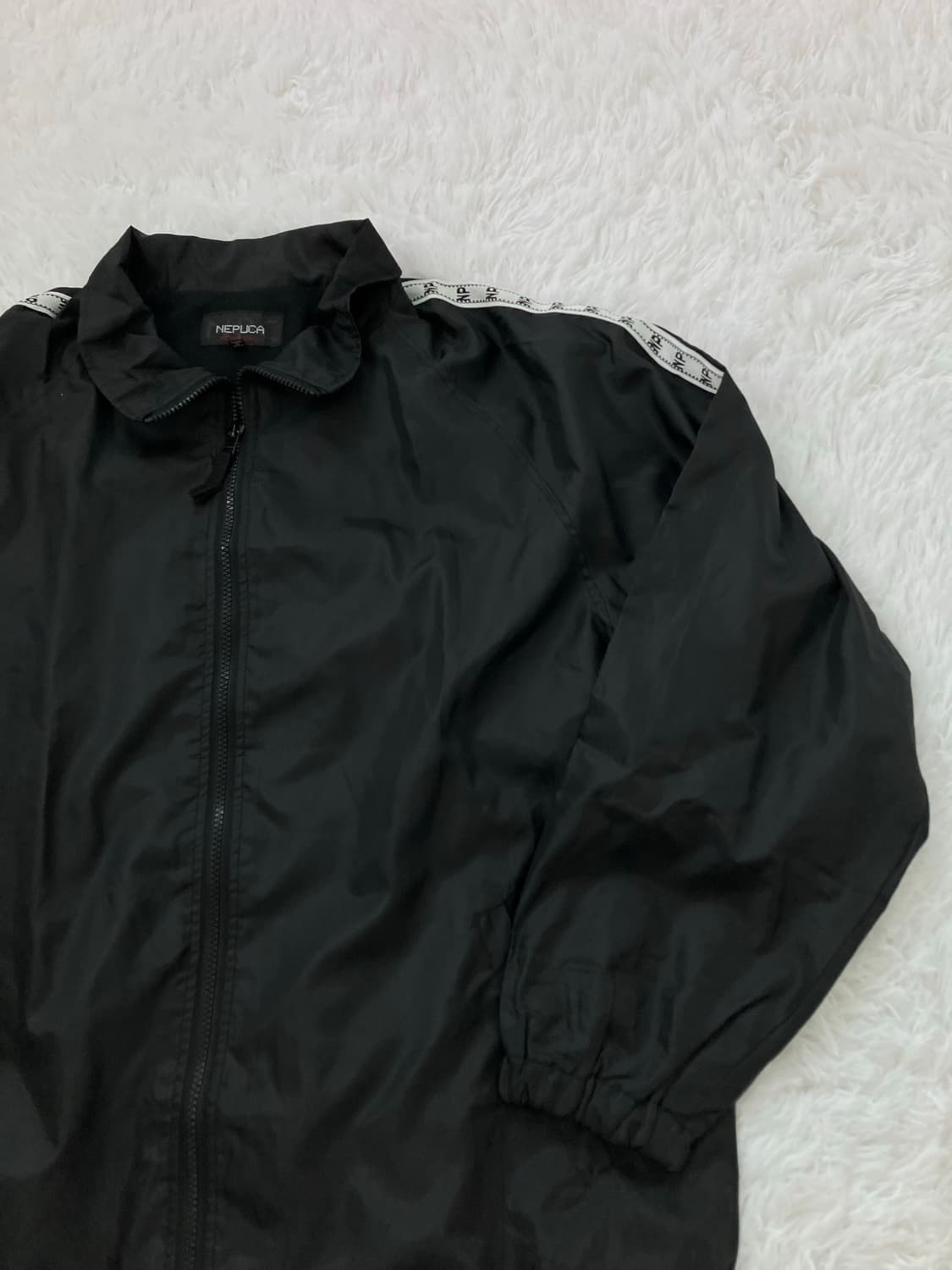 빈티지 블랙 NP 바람막이 y2k 스트릿 갸루 펑키 일본빈티지581  상품이미지4