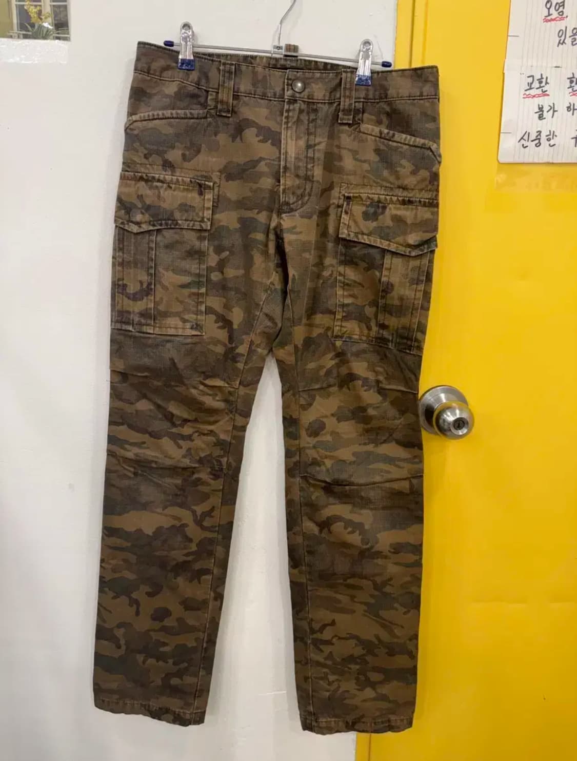 vtg 카모 플랩포켓 카고 팬츠 상품이미지1