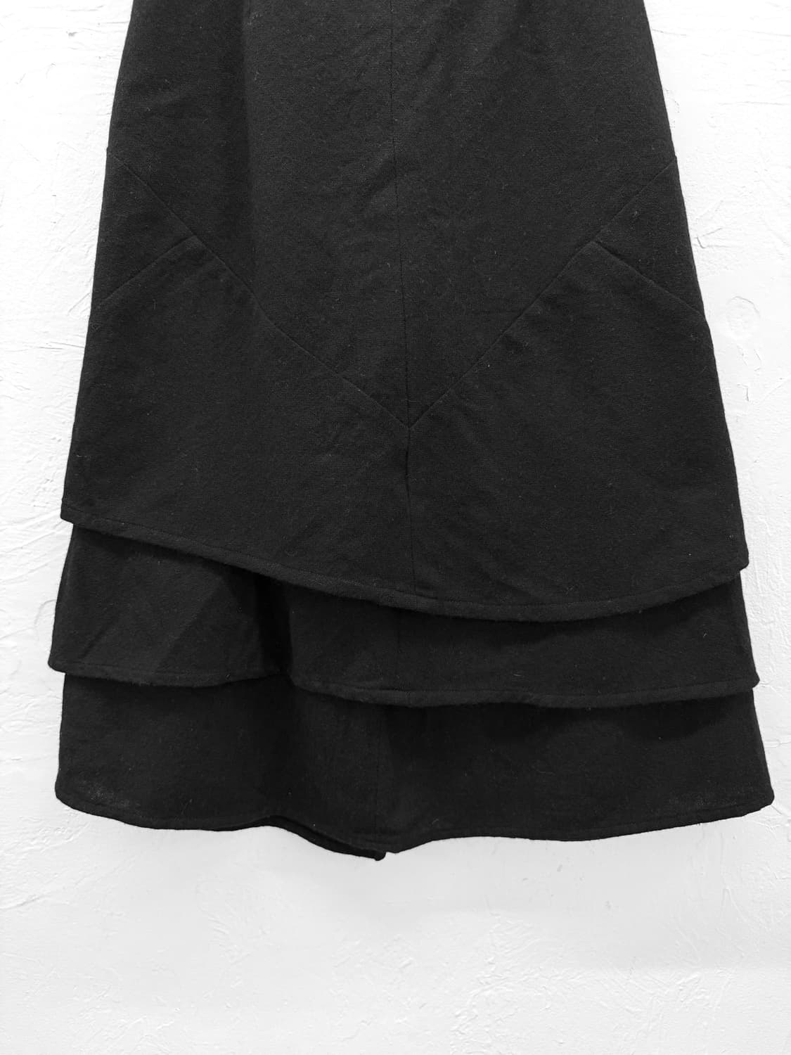 maple house 레이어드 울 스커트 상품이미지2