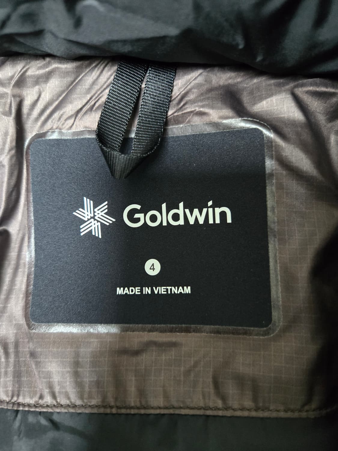 24fw 골드윈 퍼텍스 딥브라운 패딩/4(105) 상품이미지3