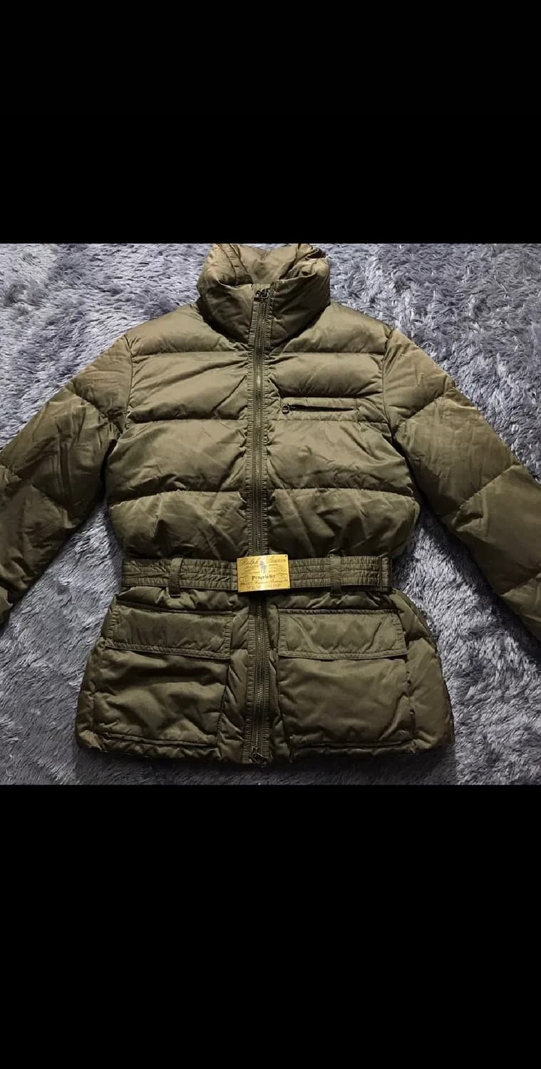 [[M, A급] 폴로(POLO) 랄프 로렌 벨티드 다운 자켓 상품이미지1