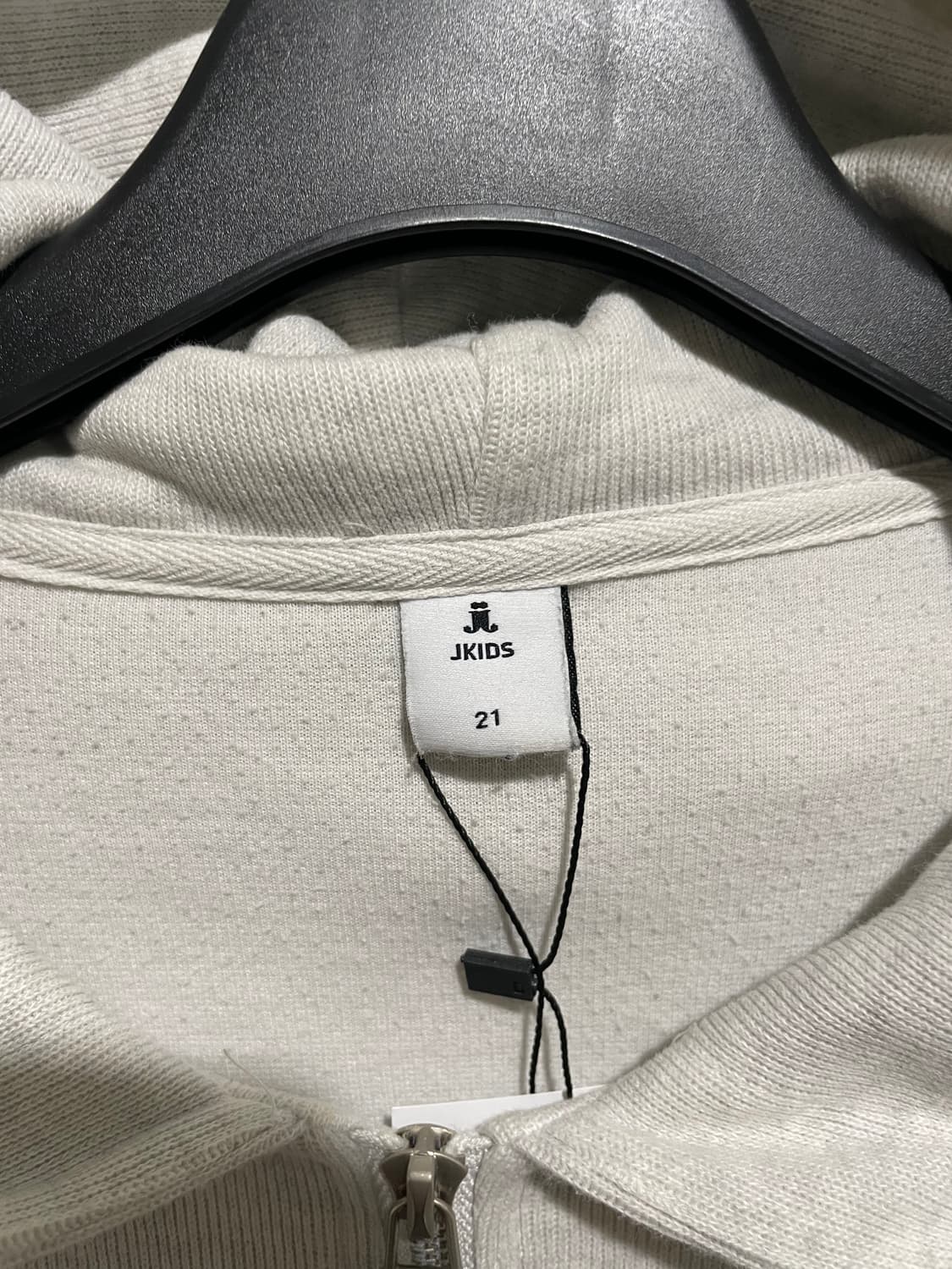 JKIDS 후드집업 아이보리 상품이미지5