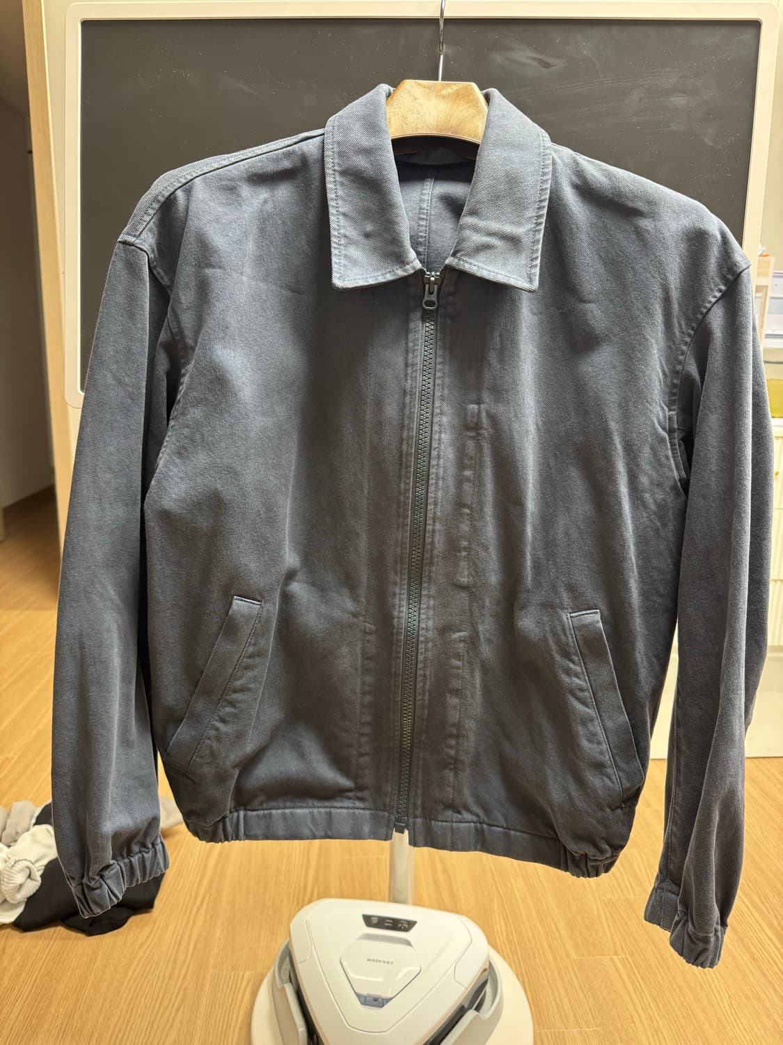 유니클로u 집업 블루종 블루 L사이즈 상품이미지2