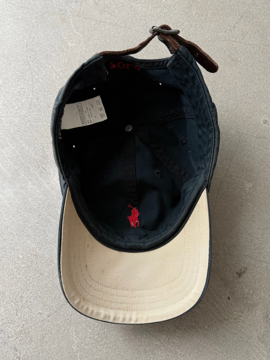 Vintage Faded Polo Ralph Lauren Ball Cap 상품이미지4