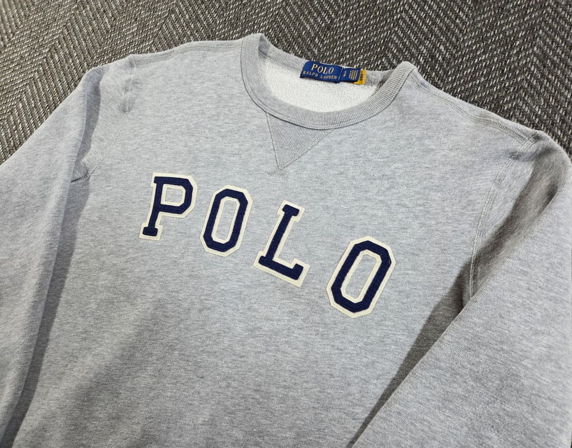 신형 QR 폴로 랄프로렌 Polo 아치 로고 스웻셔츠 맨투맨
 상품이미지3