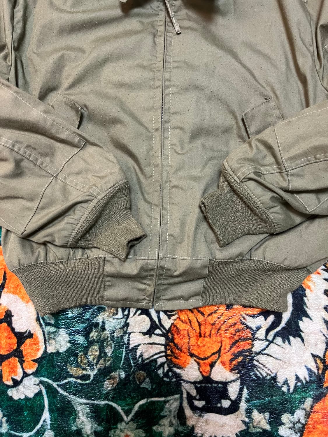 80s CVC tanker jacket OG (L-R) 상품이미지5