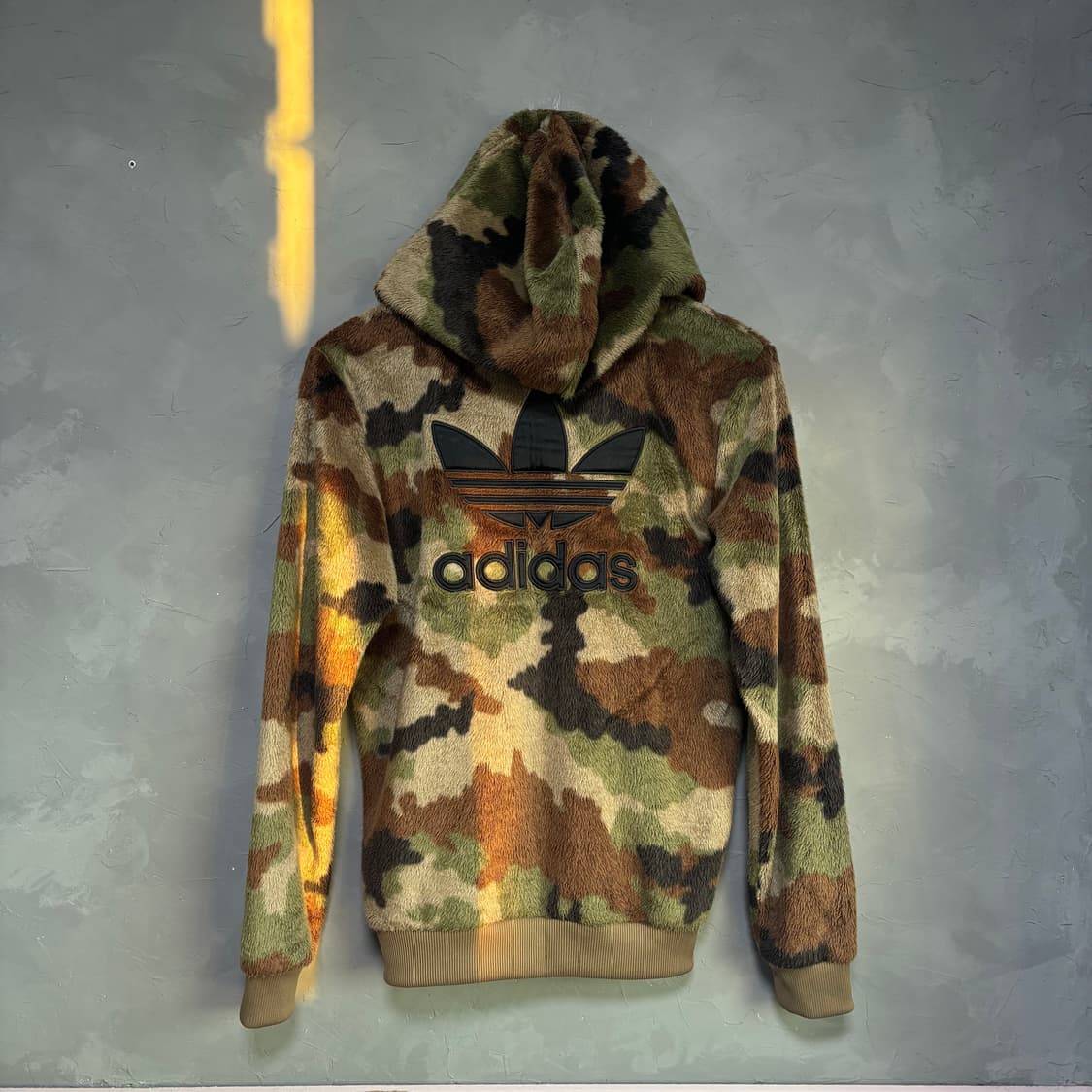 아디다스 파이어버드 빅로고 카모 쉐르파 플리스 상품이미지4