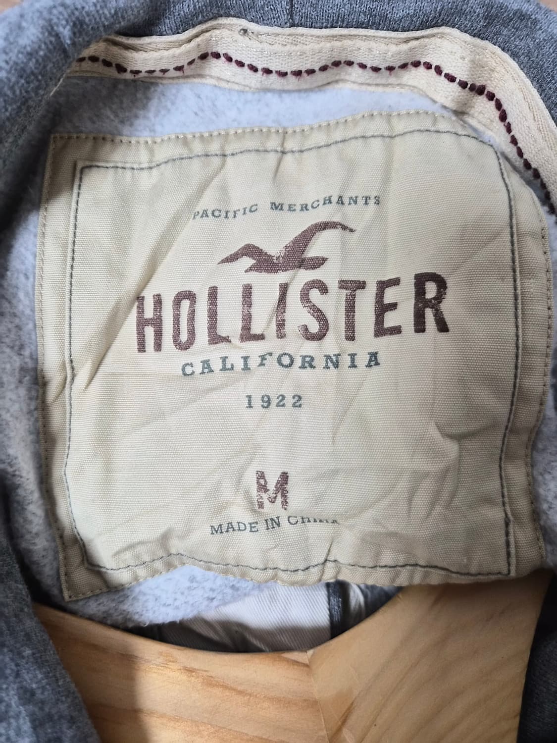홀리스터Hollister 로고 후드 M - M42 상품이미지6