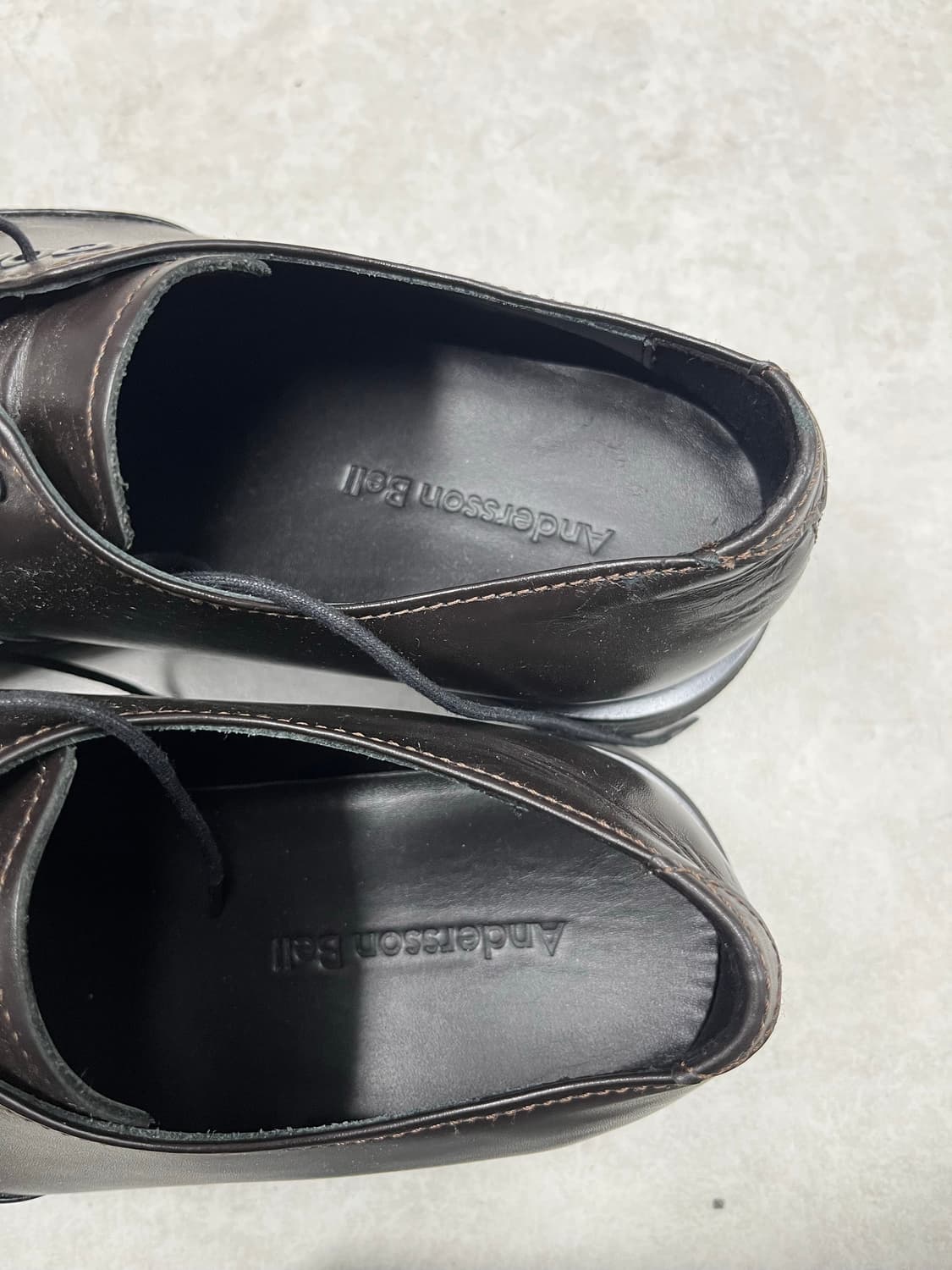 엔더슨벨 스퀘어 마틴 더비 슈즈  상품이미지3