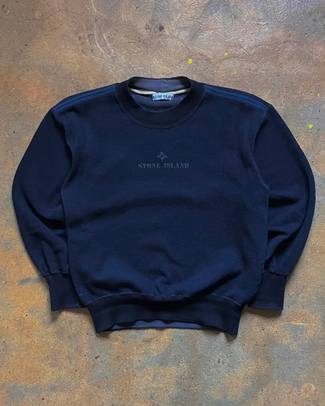 80s 스톤아일랜드 아카이브 센터 로고 니트 스웨터 상품이미지4