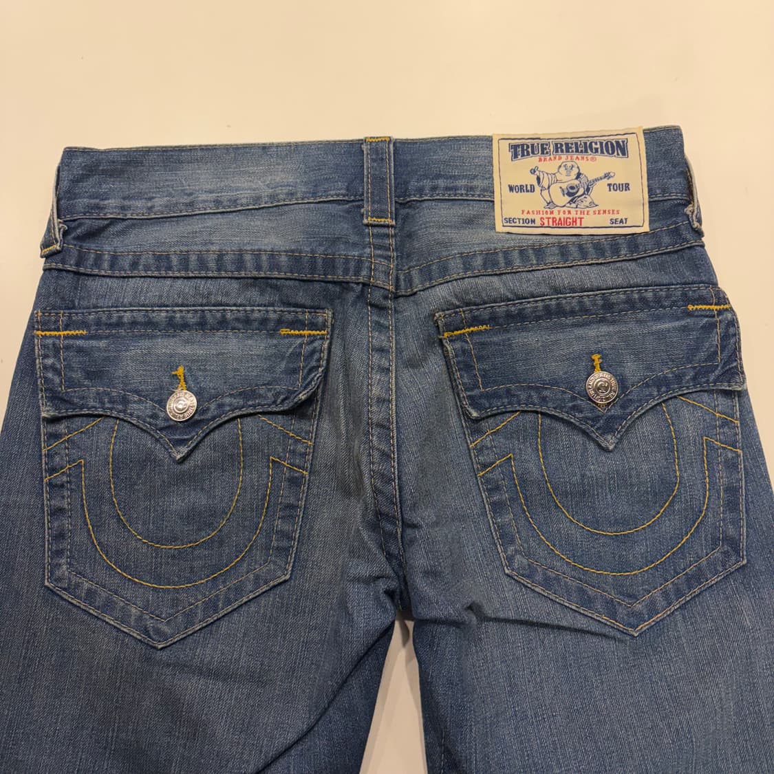 [30] 트루릴리젼 스트레이트 데님 청바지 팬츠 B895 상품이미지3