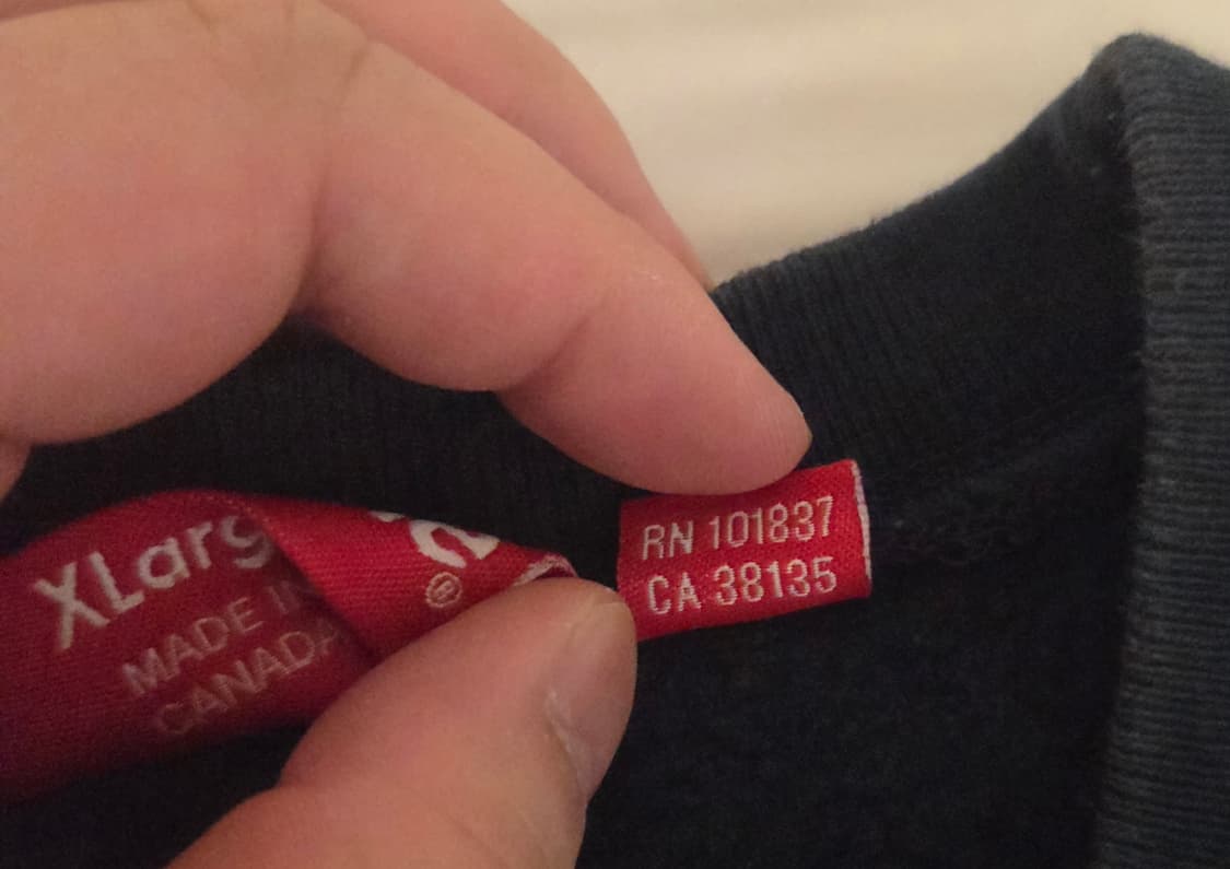 슈프림 박스로고 네이비 맨투맨 XL팝니다 상품이미지6