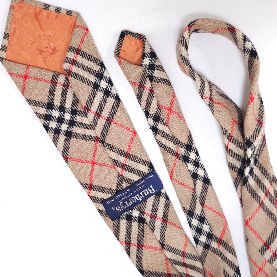 버버리 노바체크 울넥타이 상품이미지2