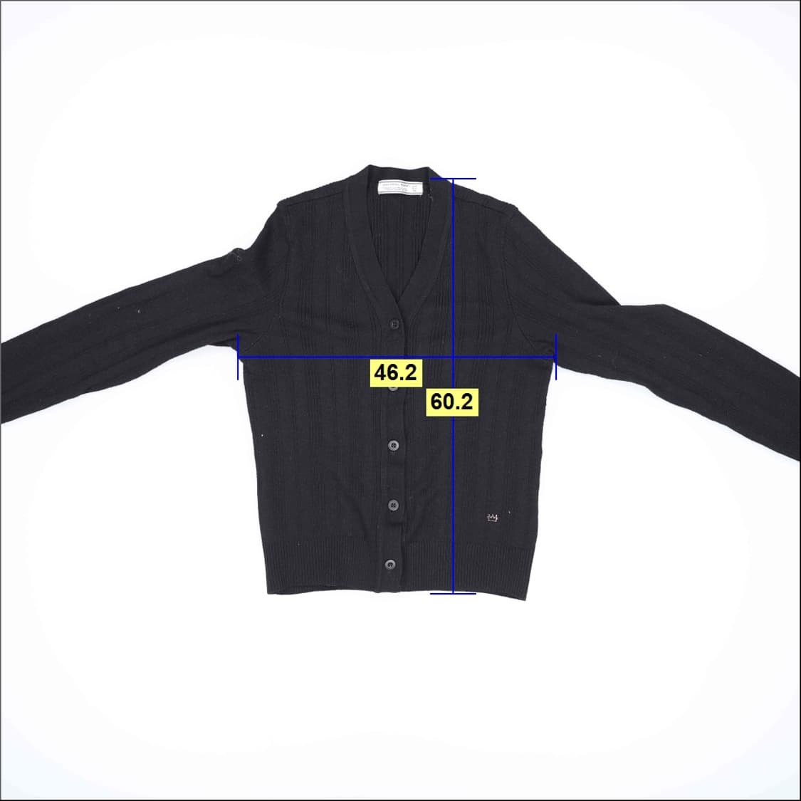 95 신형 쟝미쉘바스키아 니트 가디건  0331H1 상품이미지6