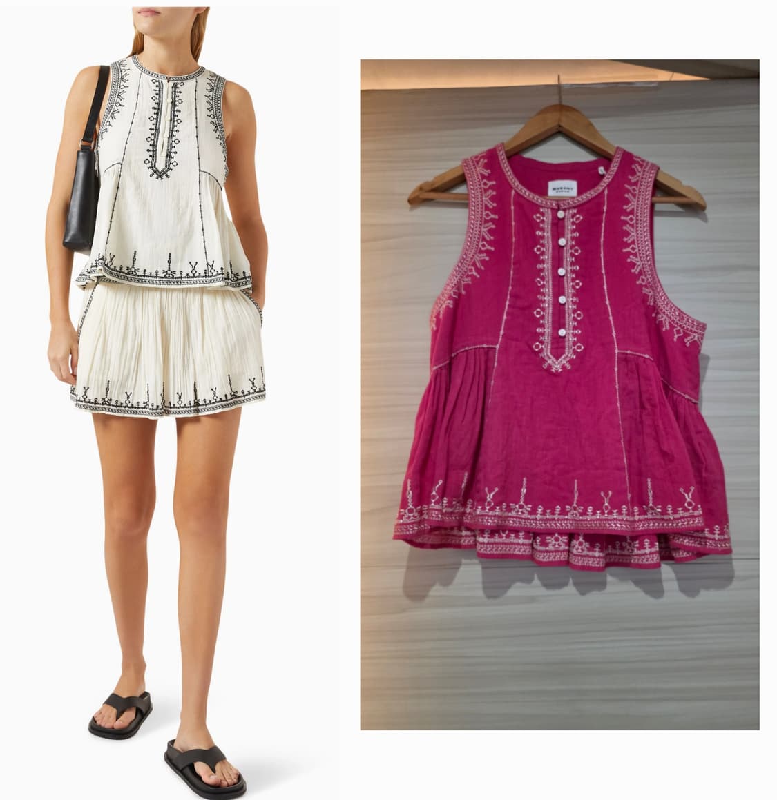 정품 이자벨마랑 블라우스 상품이미지1