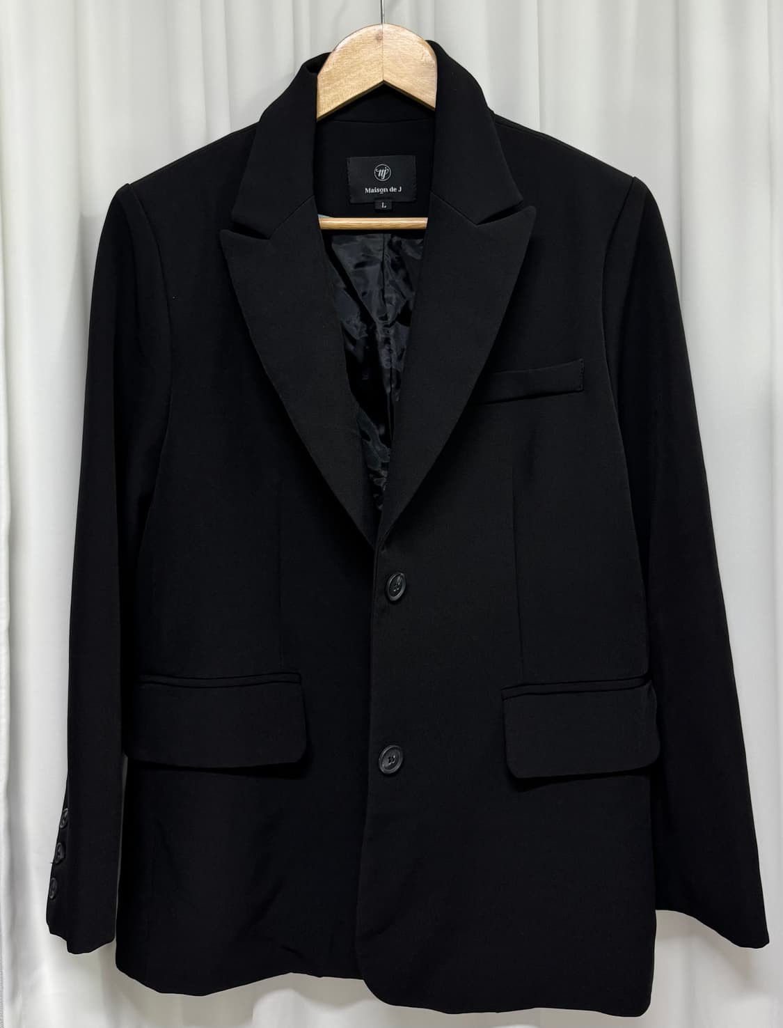 메종드제이 블랙 블레이져 자켓 L 상품이미지3