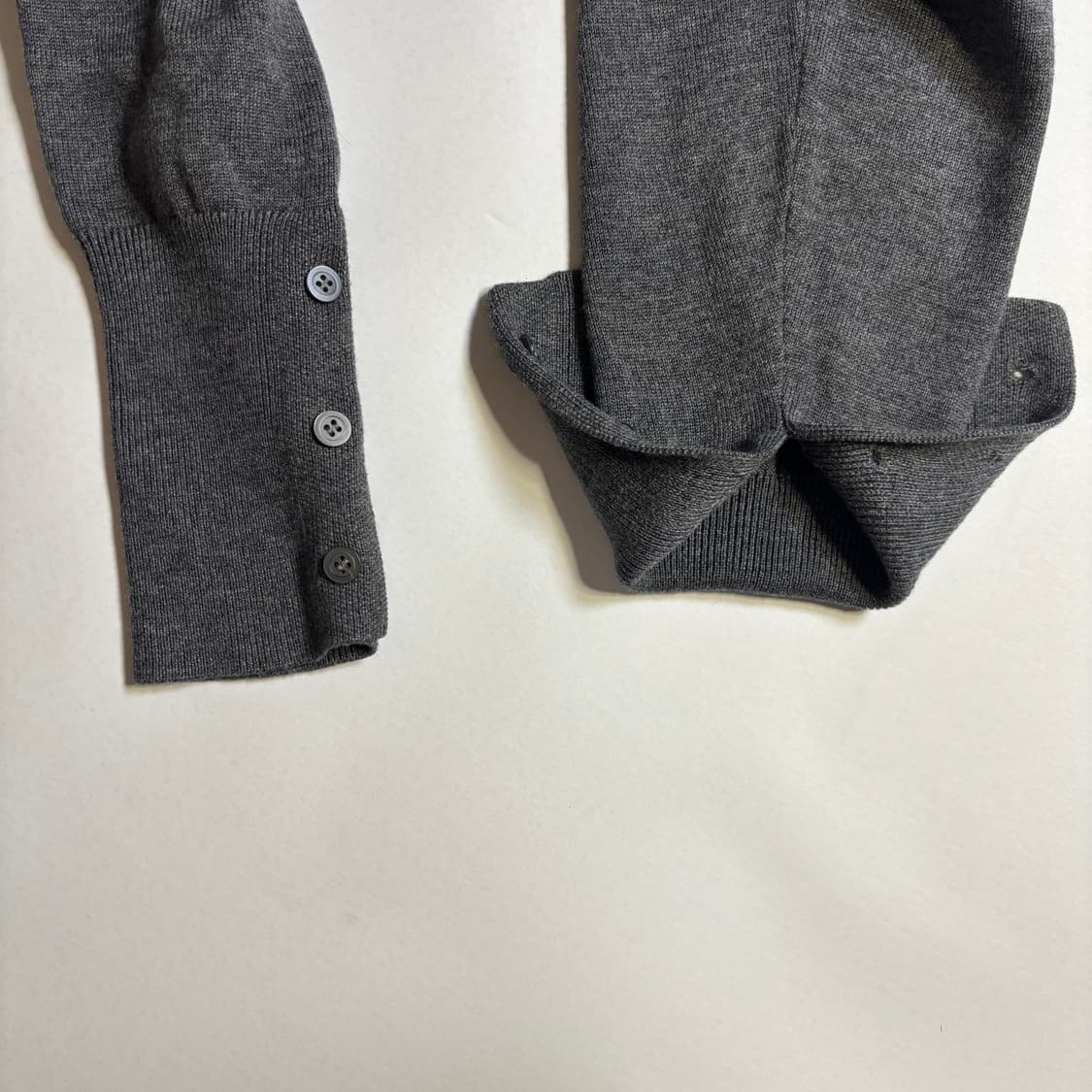 라퍼지 스토어 맨 버튼 니트 상품이미지3