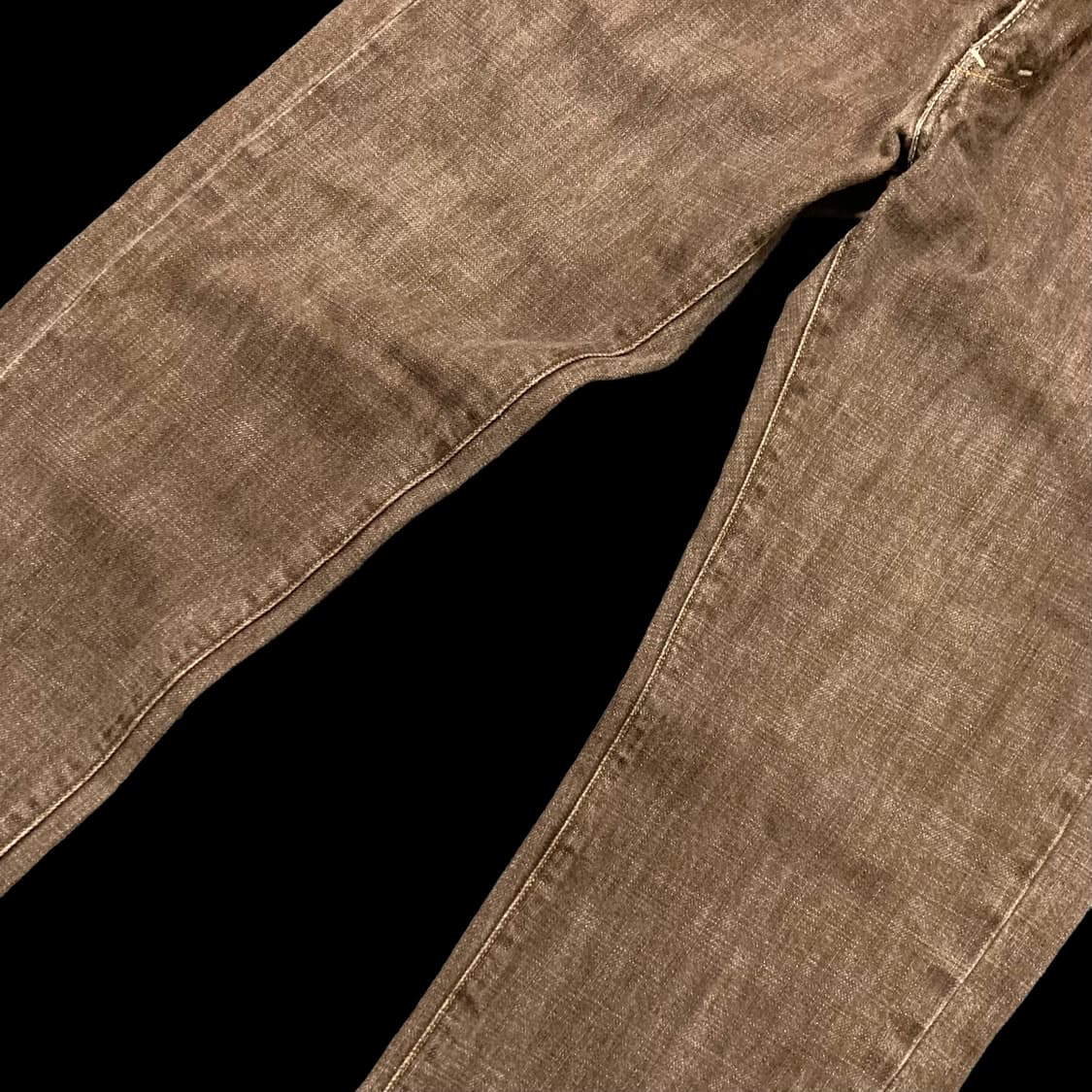 LEVI'S 리바이스 520 로우 테이퍼드 브라운 데님 상품이미지5