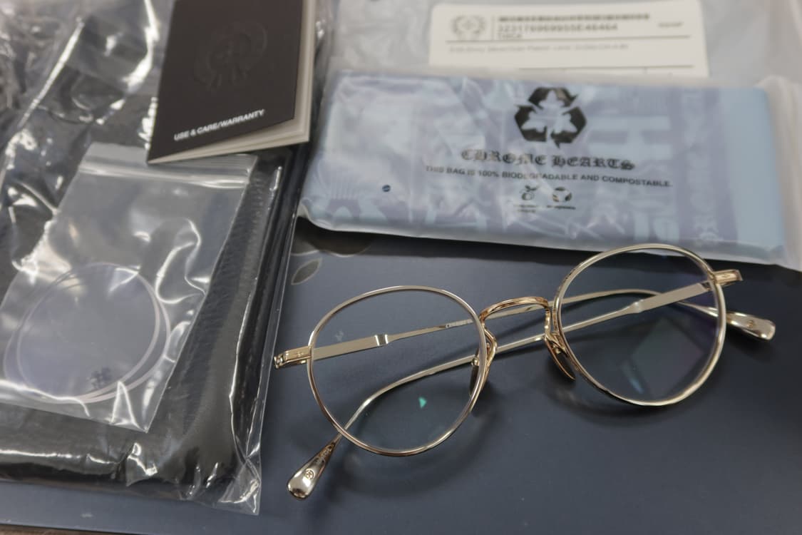 크롬하츠 틱(thick) 안경 골드/실버컬러 상품이미지2