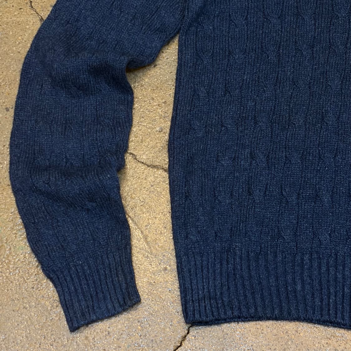 새상품 90s USA 빈티지 폴로랄프로렌 100% 실크 울 니트  상품이미지5