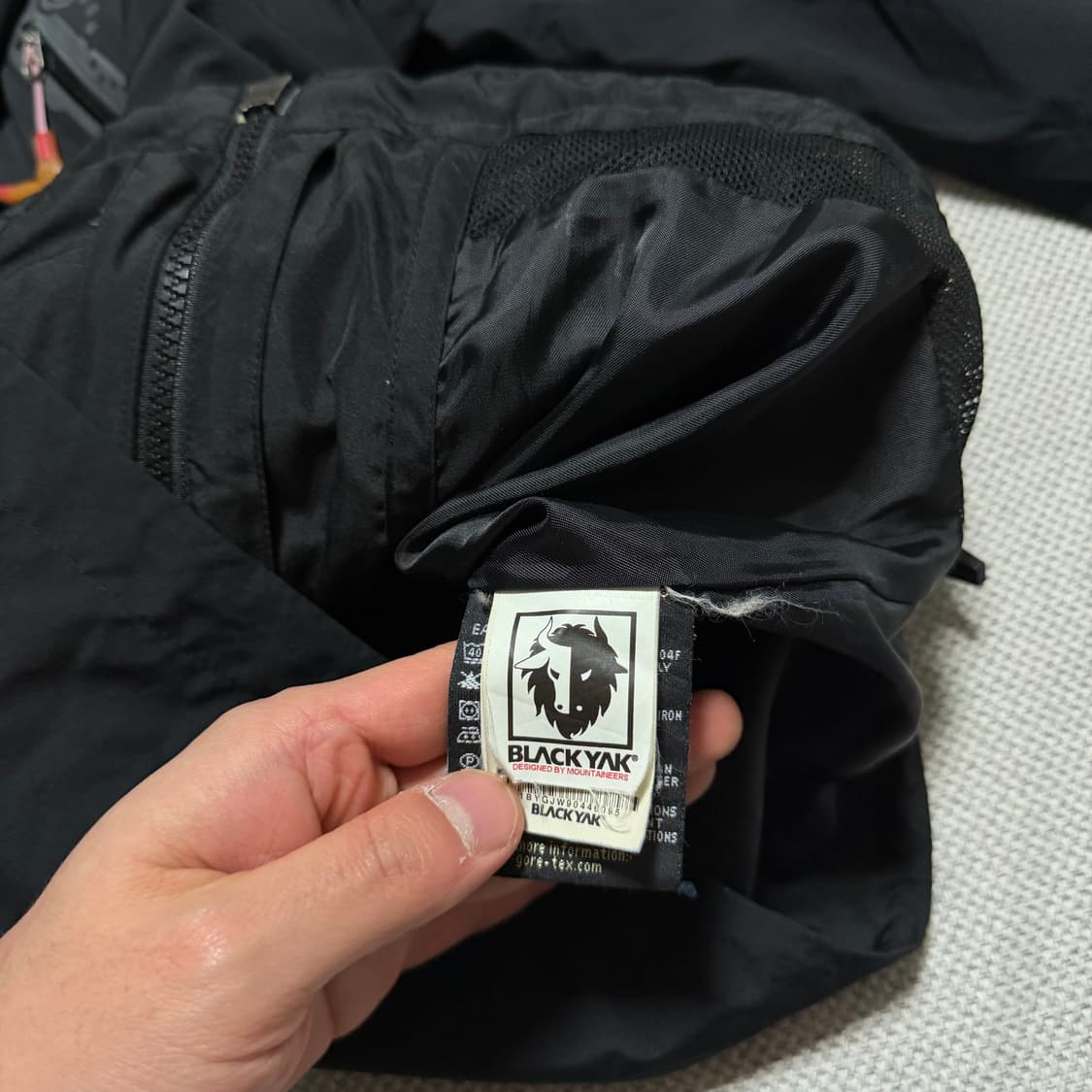 블랙야크 고어텍스 퍼포먼스 쉘 바람막이 자켓 상품이미지4
