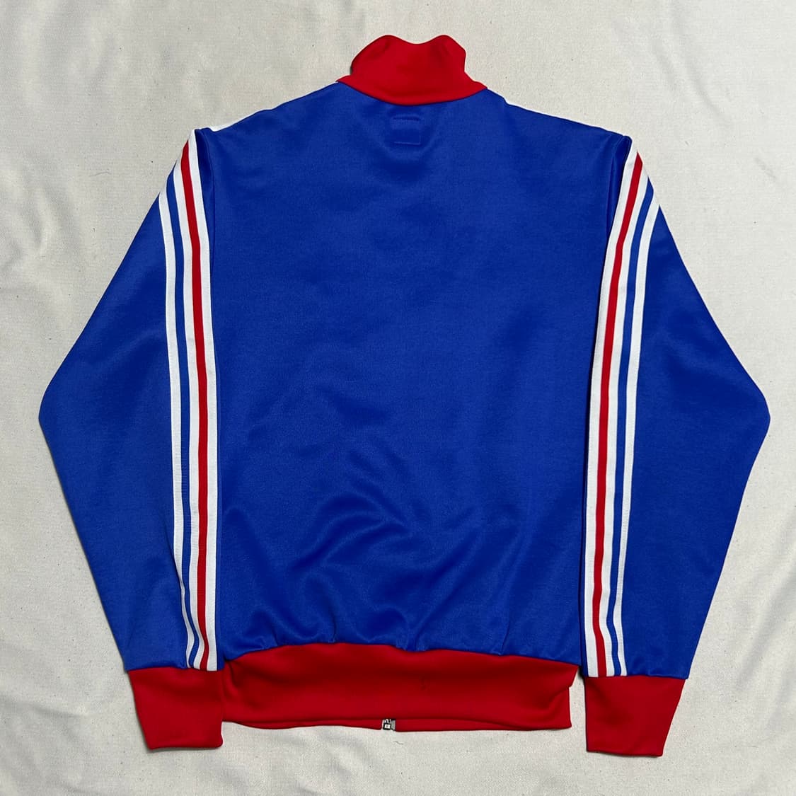 95 아디다스 프랑스 블루 레드 배색 트랙탑 상품이미지3