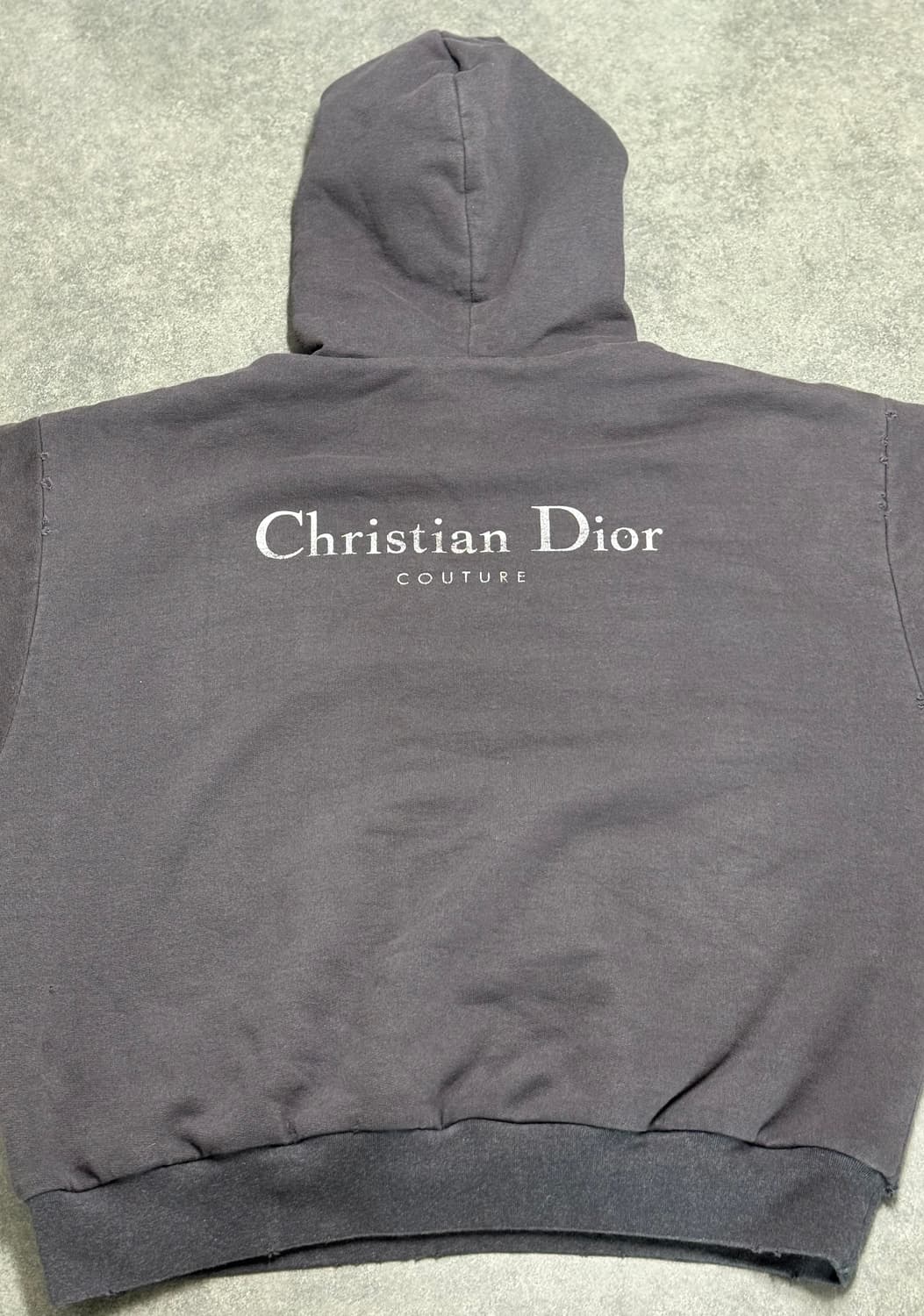 (100%정품) 디올 꾸뛰르 백로고 후드티 상품이미지4