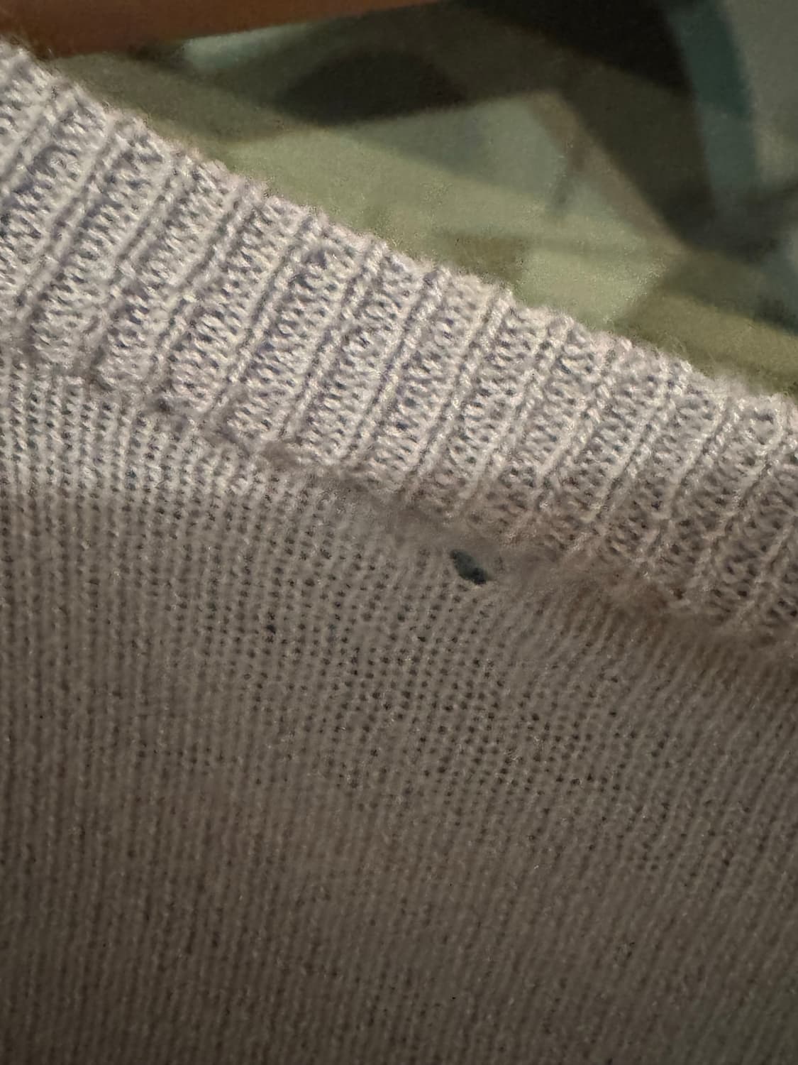 오라리 캐시미어 하드 트위스트 니트 가디건 라이트 블루(5) 상품이미지4