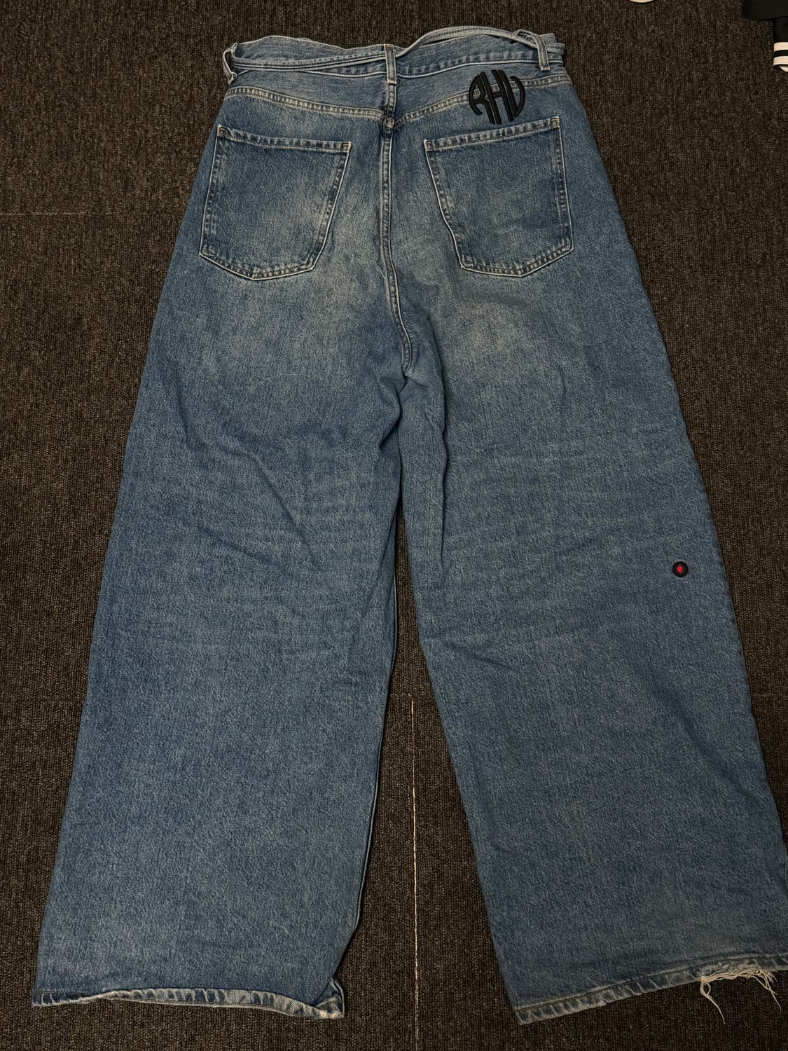 [L-XL] 자라 x 루이지 배기 진 미디움 블루 상품이미지3