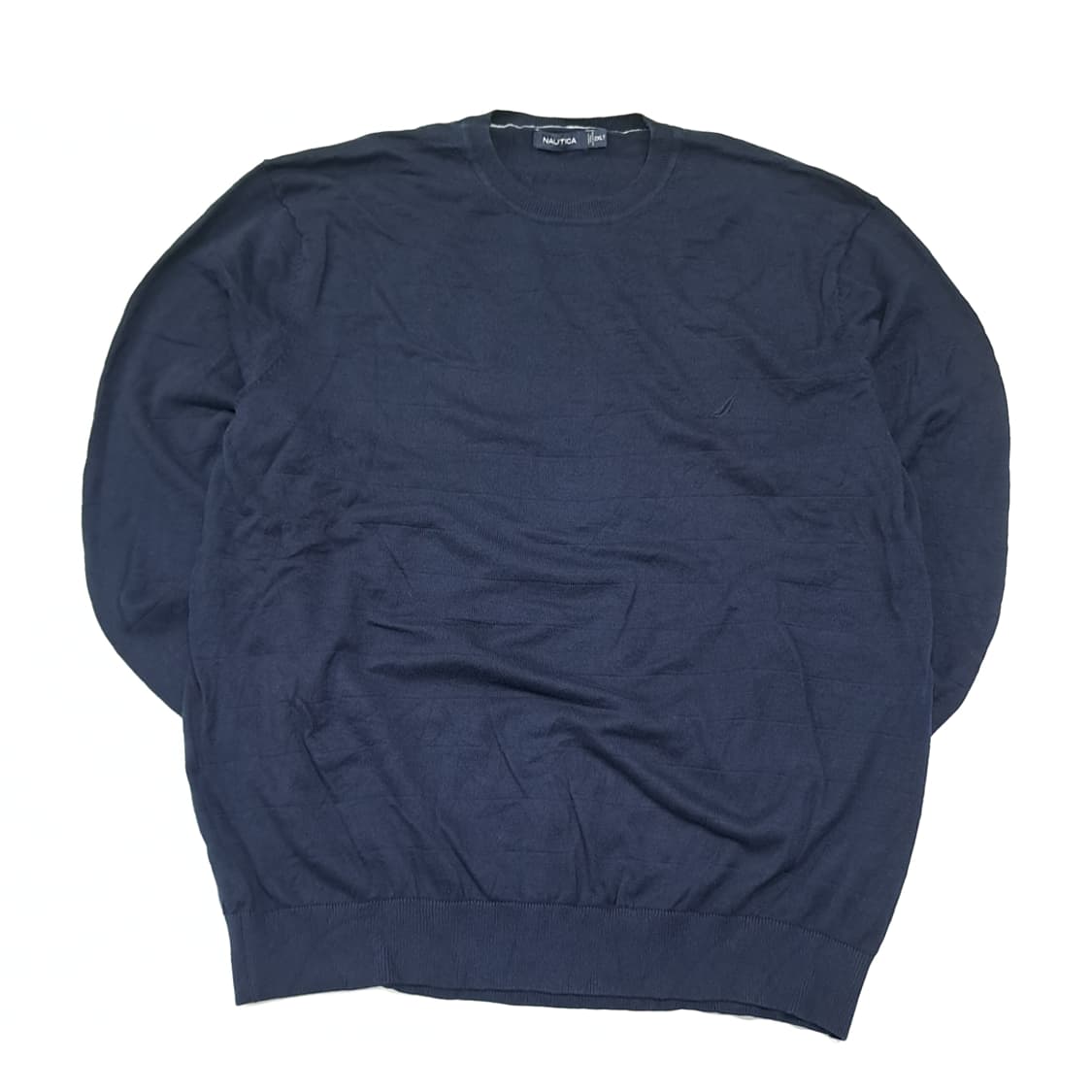 CL131 노티카 코튼 세일보트자수 네이비 니트 스웨터 상품이미지1