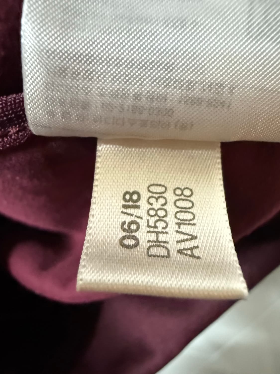 아디다스 베켄바우어 버건디 트랙탑 져지 상품이미지4