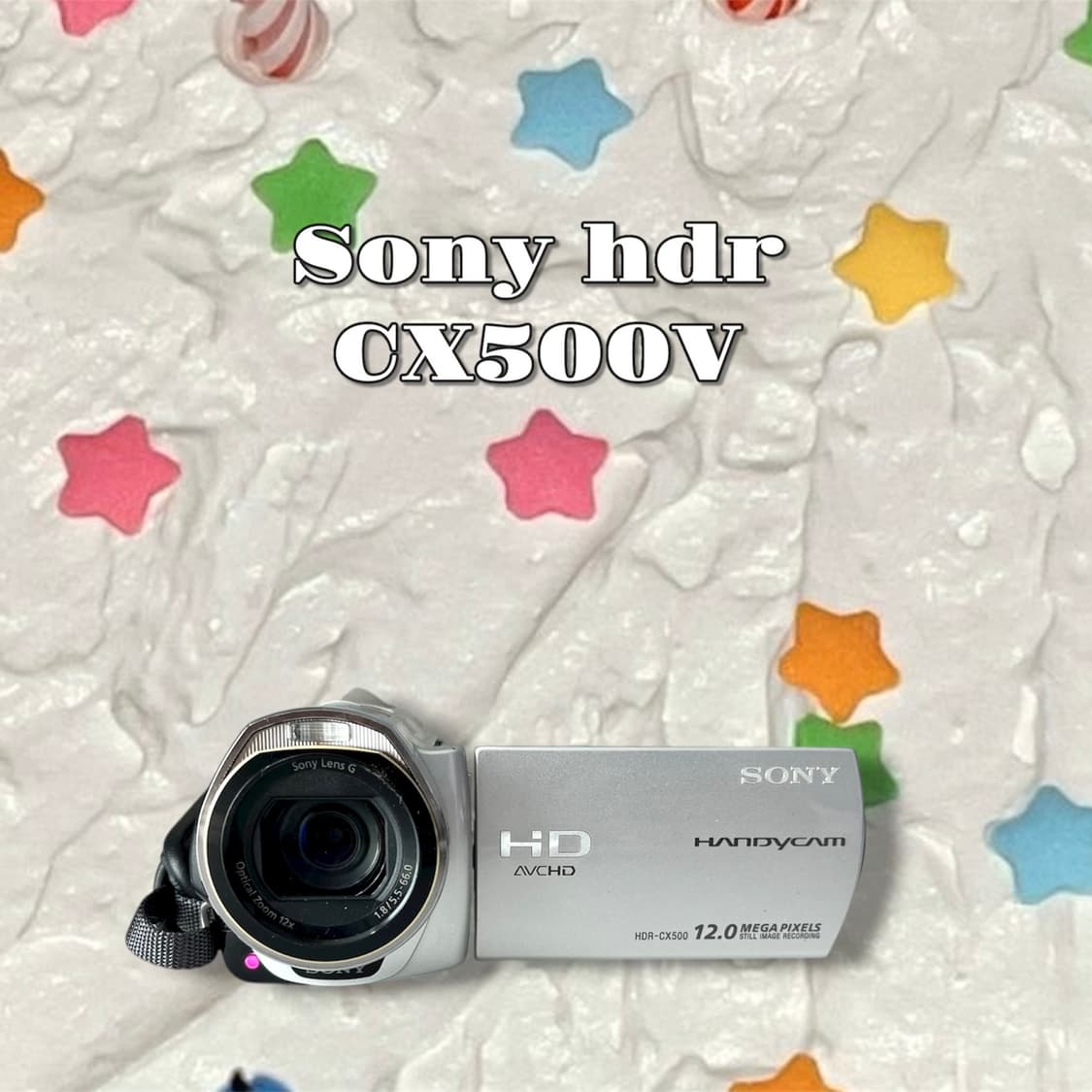강추 모델/ 득템기회/ sony cx500v 캠코더 상품이미지1