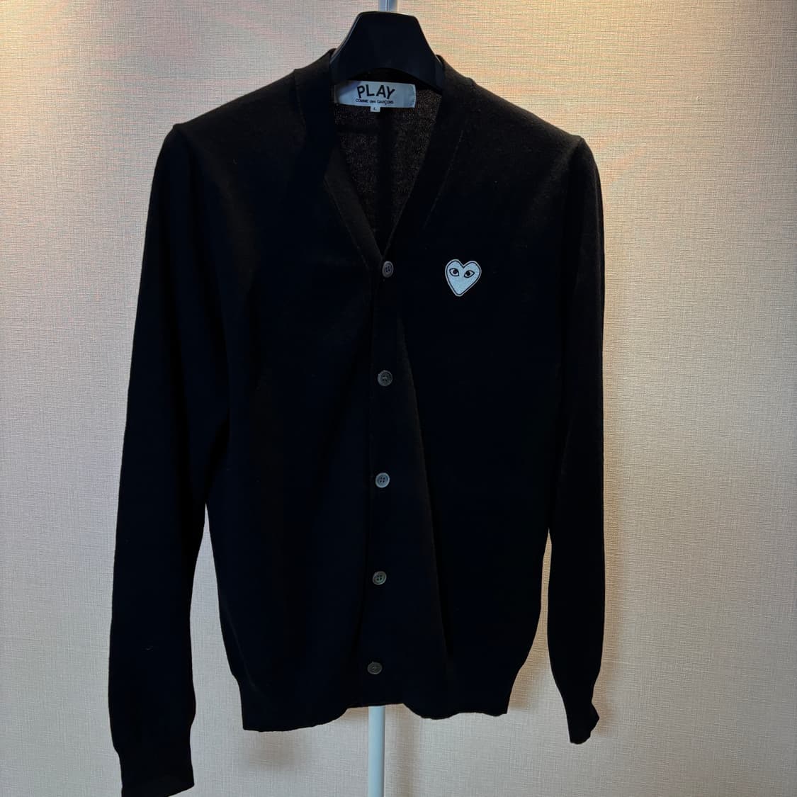 꼼데가르송 가디건 블랙 L 100 상품이미지1