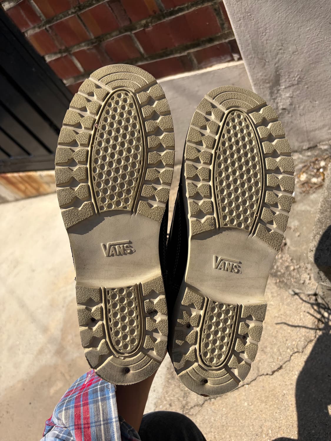260) Vans 블랙 레더 목토 워크부츠  상품이미지8