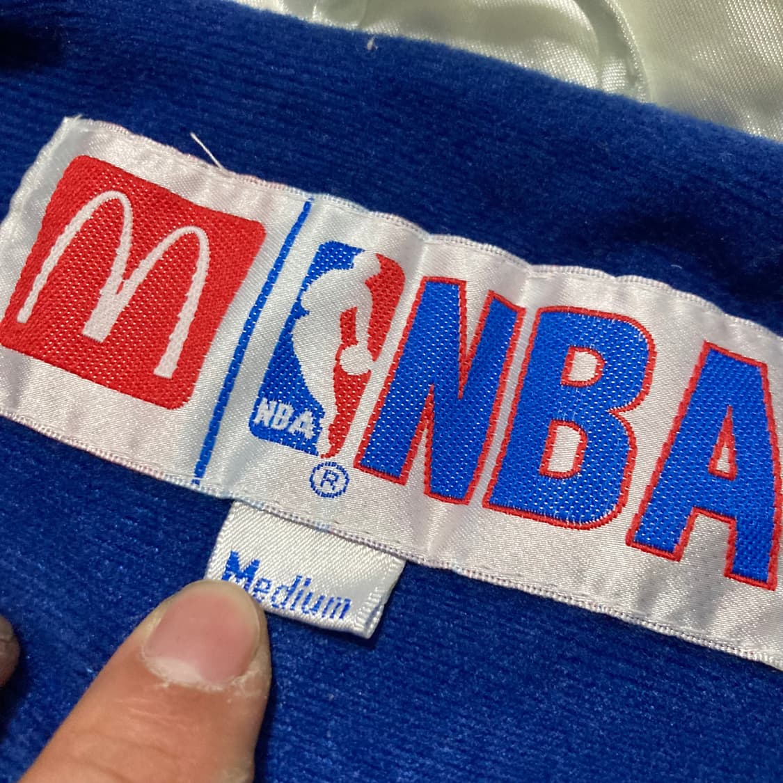 [XL] NBA 90’s 올드스쿨 세틴 자켓 상품이미지4