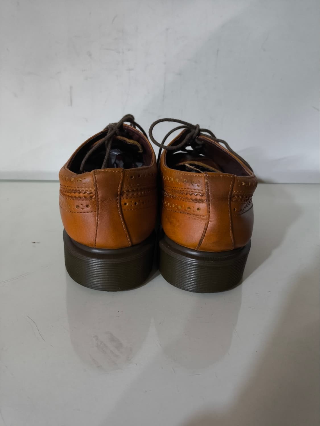 uk7 260mm 닥터마틴 클래식윙팁 브로그 구두 상품이미지8