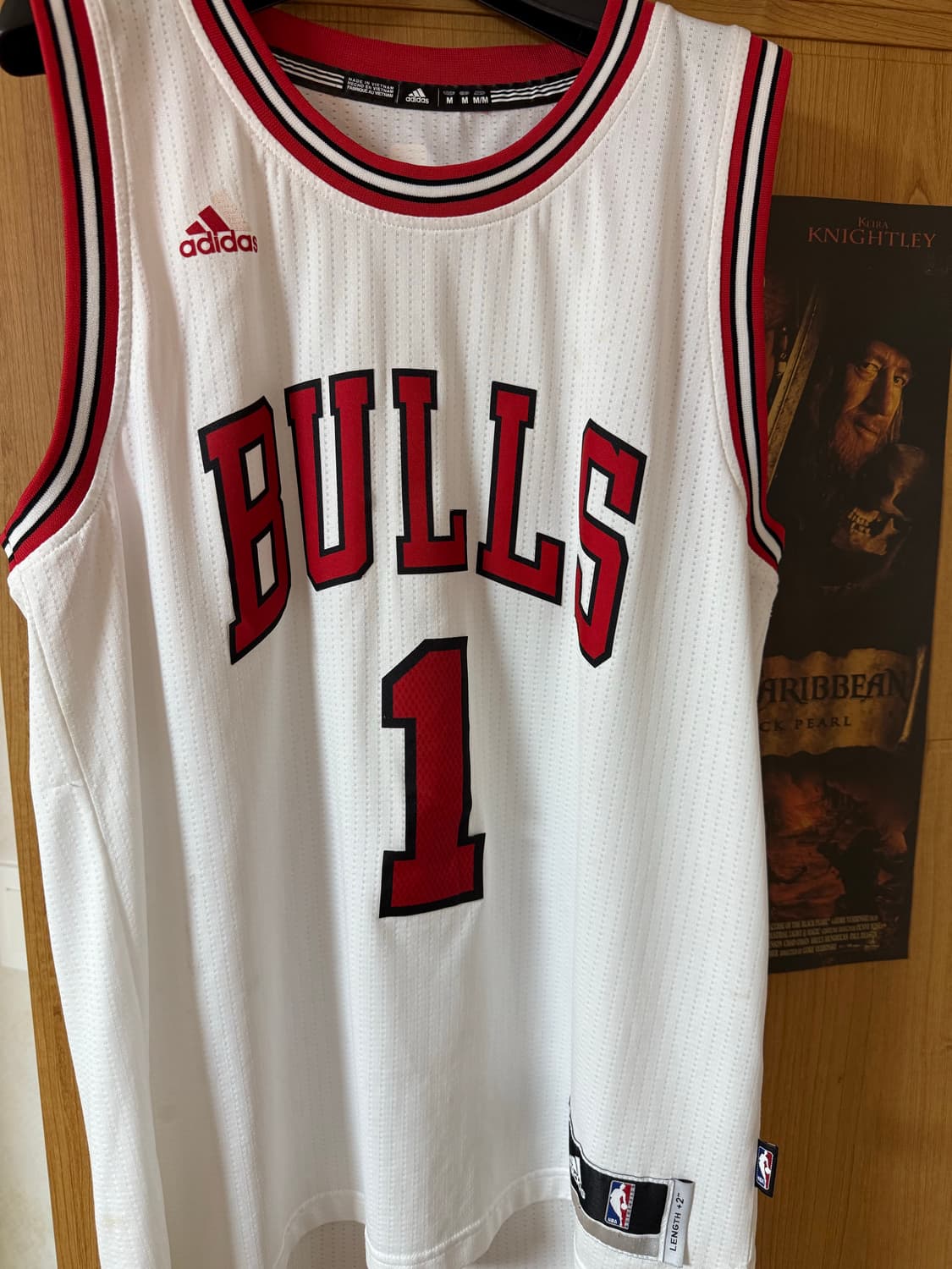 adidas nba 시카고 불스 데릭로즈 져지 M 상품이미지1