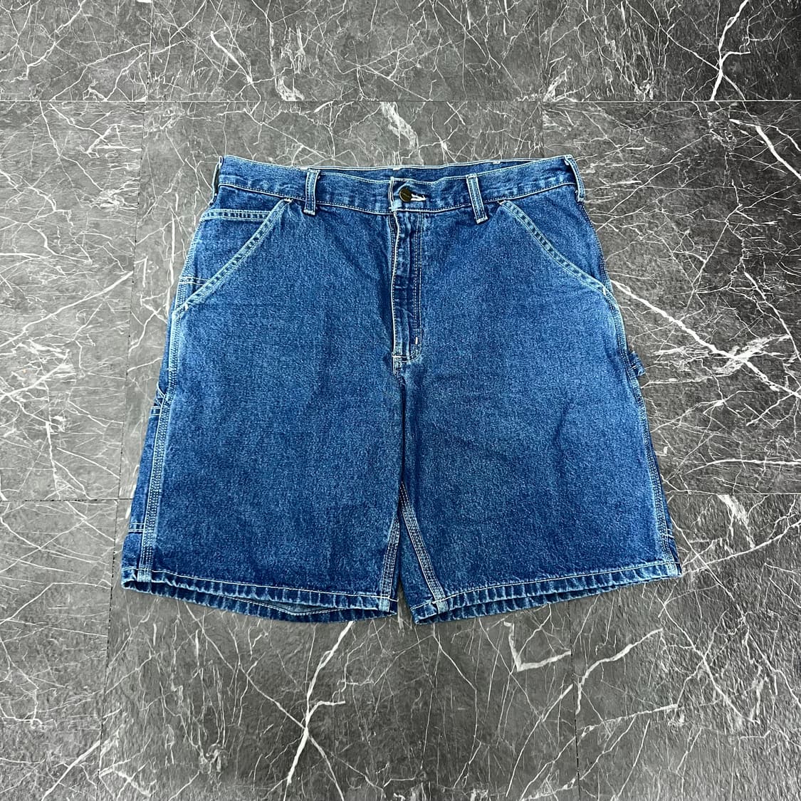 칼하트 카펜터 데님 워크 하프팬츠 상품이미지5