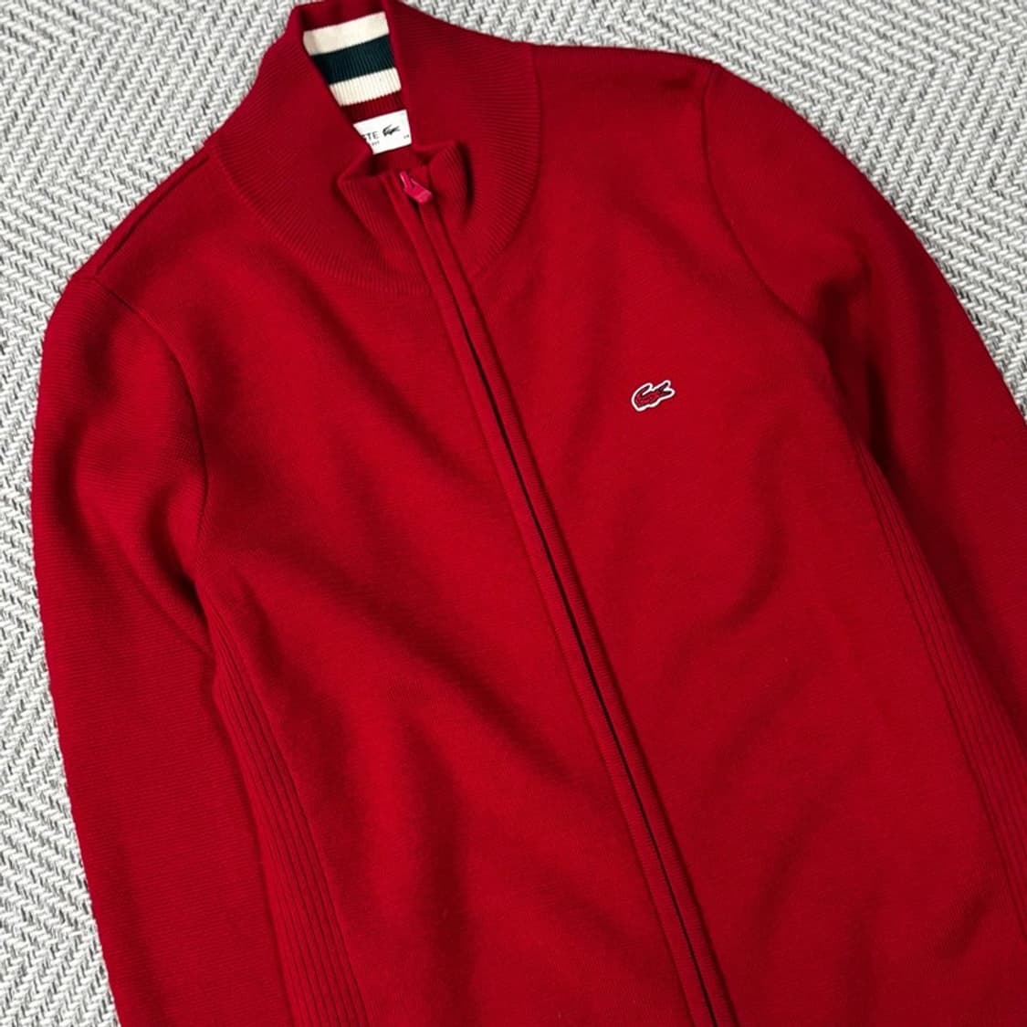 라코스테 울 니트 집업 v2839 상품이미지3