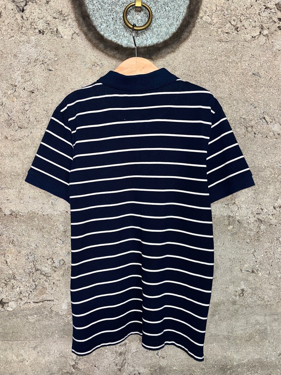 Dickies 스트라이프 PK 티셔츠 / Navy 상품이미지2