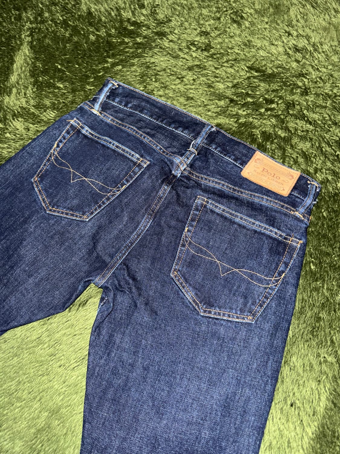 [28X30] 폴로 랄프로렌 재팬 릴리즈 워시드 데님 딥 인디고 상품이미지8