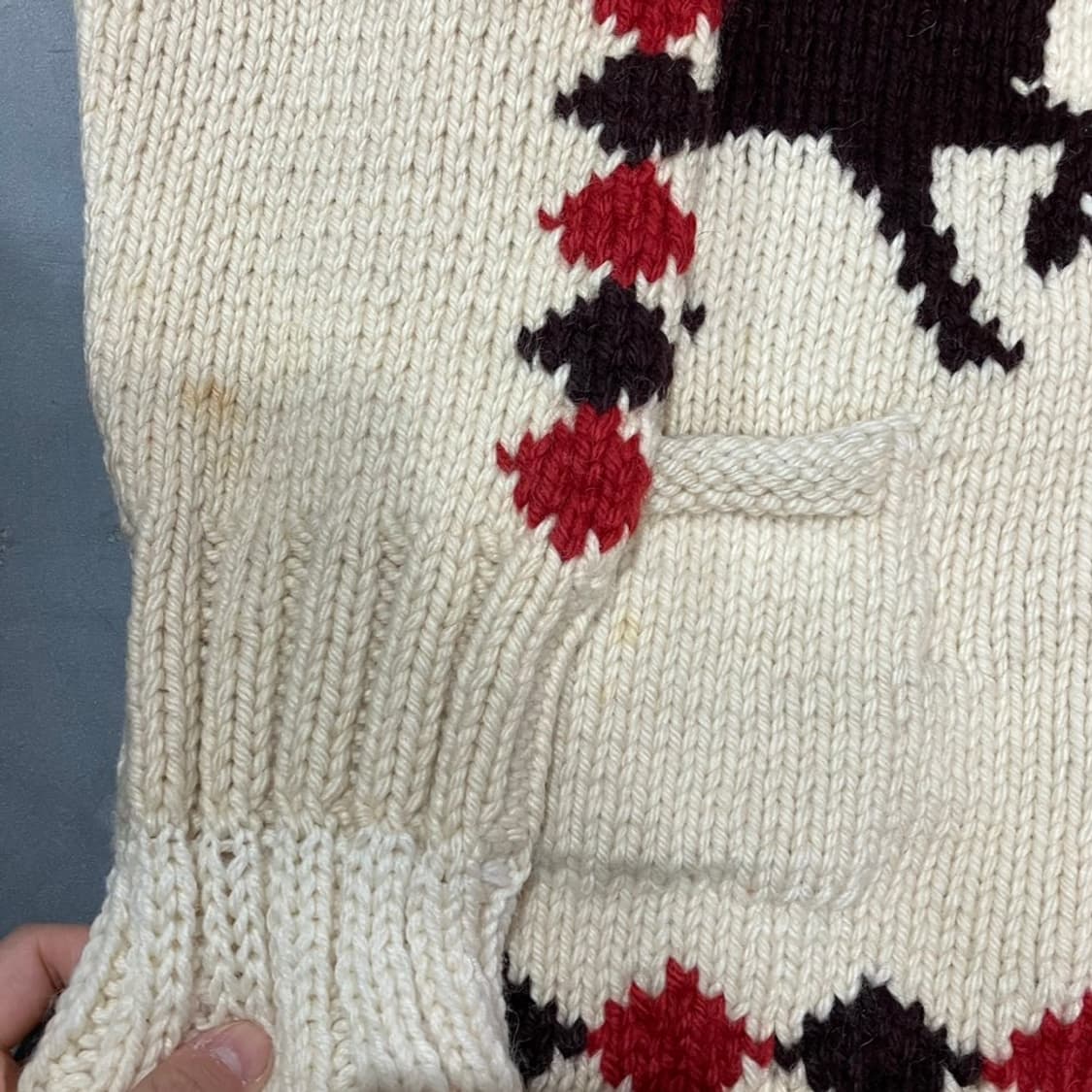 코위스찬 니트 집업 상품이미지6